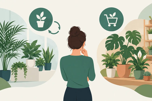 Location ou achat de végétaux : quel choix ?