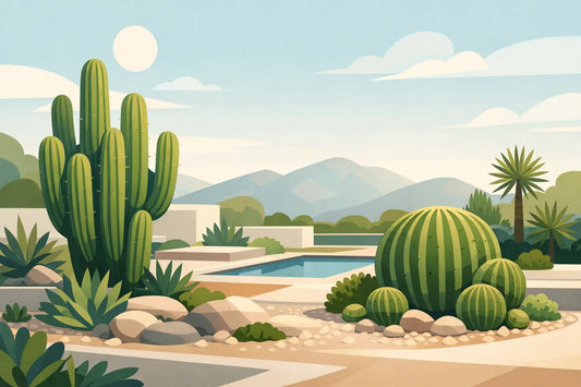 Cactus grande taille pour un jardin signature - Royal Palm Aix