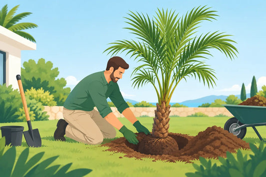 Planter un palmier en pleine terre : le bon geste