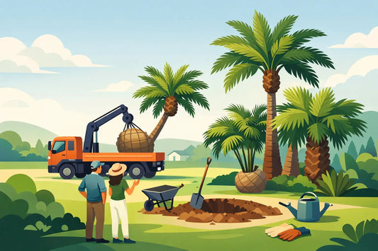 Guide achat palmier grand sujet - Royal Palm Aix
