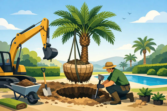 Guide plantation palmier mature au jardin - Royal Palm Aix
