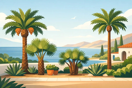 Quel palmier méditerranéen extérieur choisir ? - Royal Palm Aix
