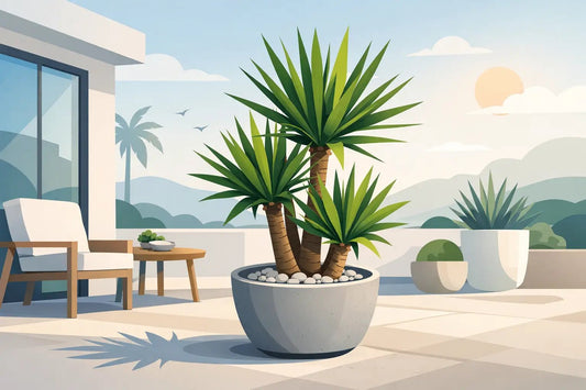Yucca extérieur en pot - bien le choisir - Royal Palm Aix